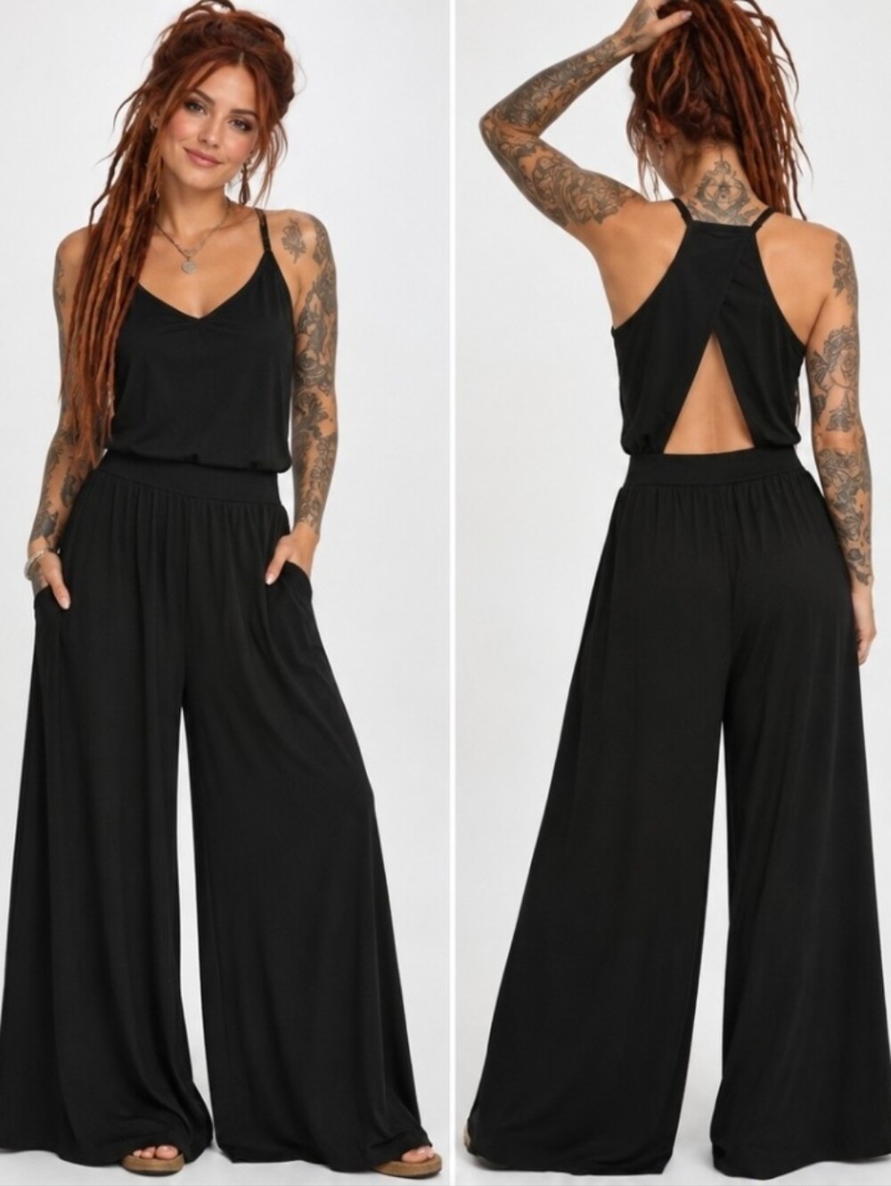 Halara Wide Leg Jumpsuit